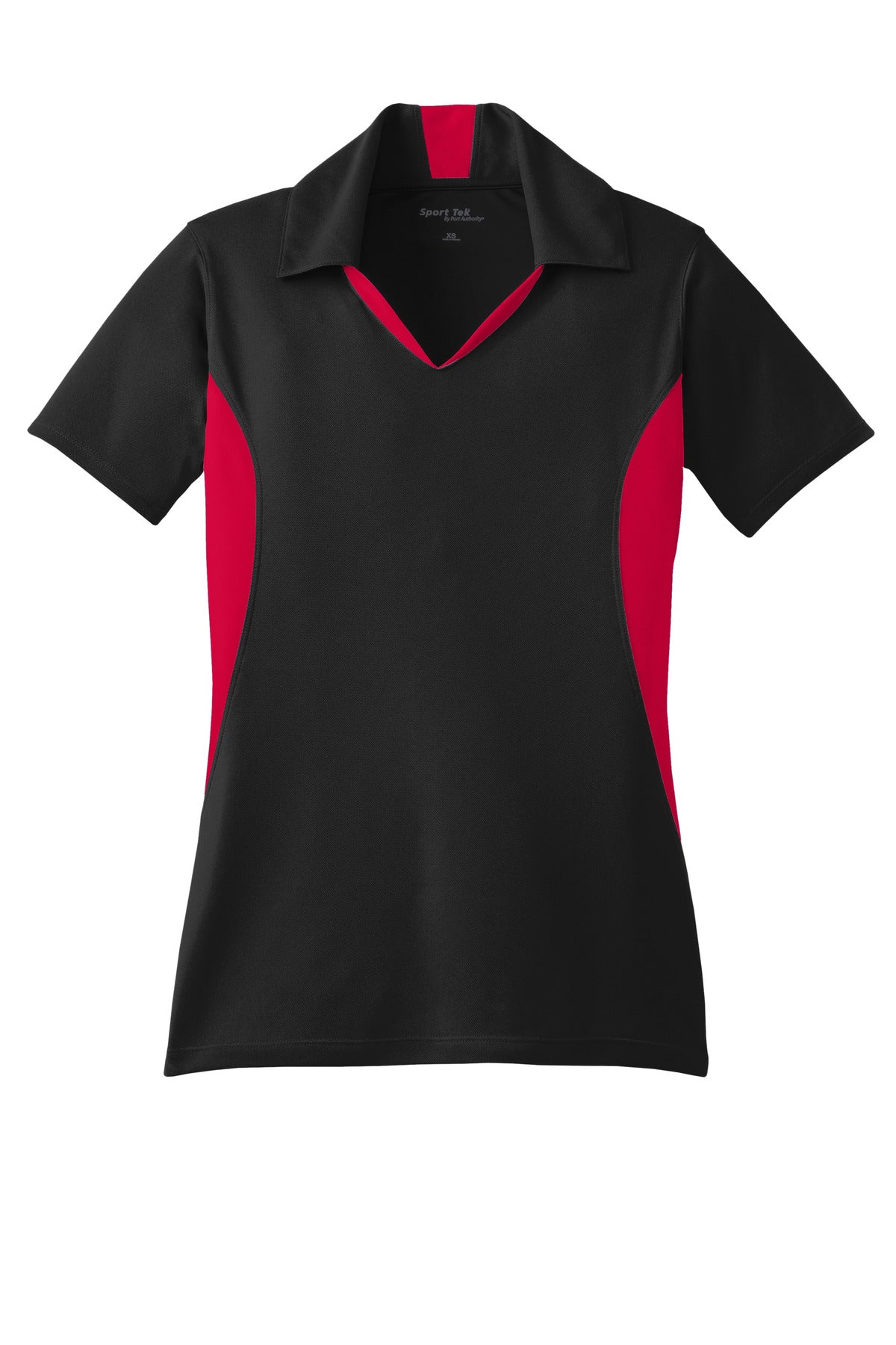 Black/ Deep Red -