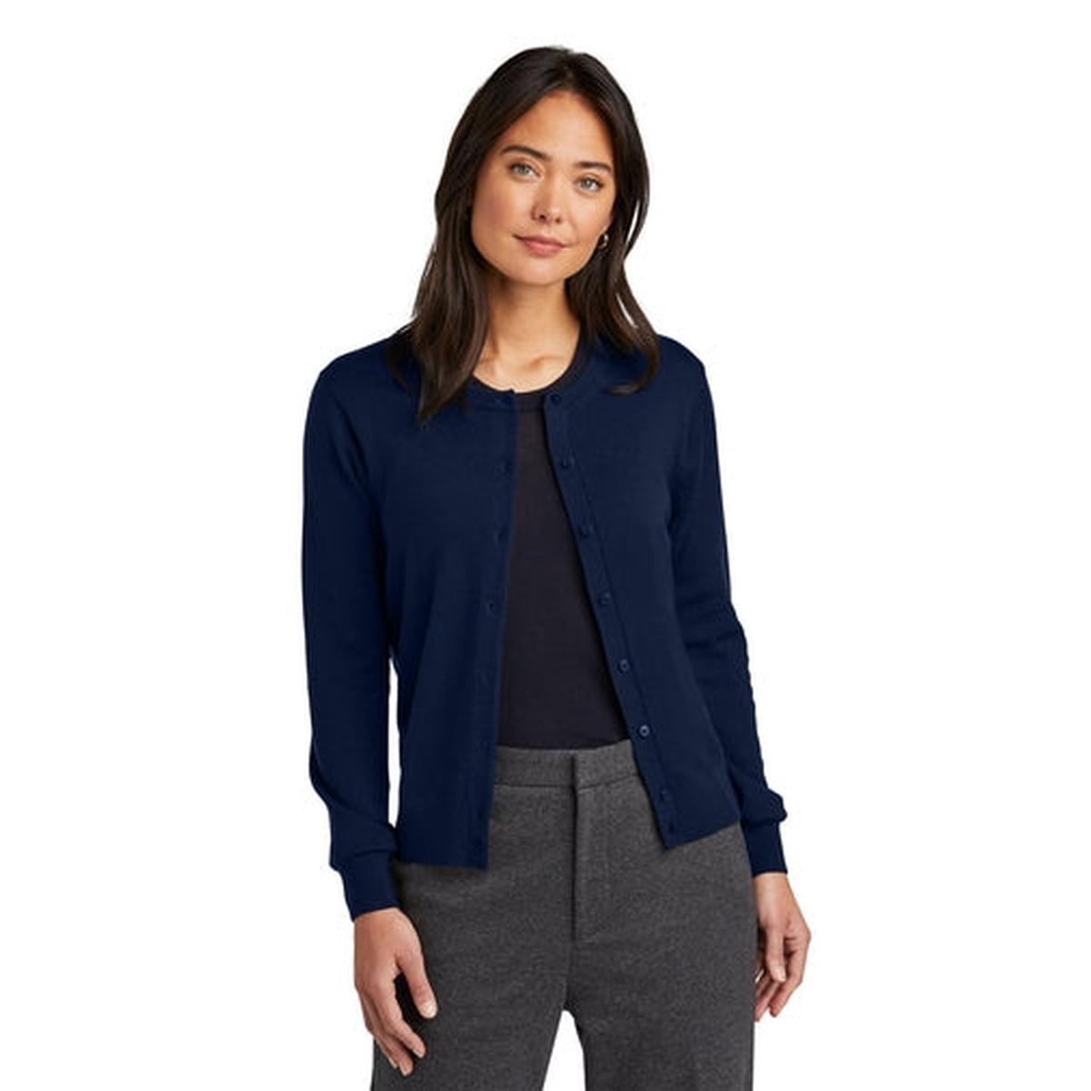 Brooks Brothers Womens Washable Merino Cardigan Sweater