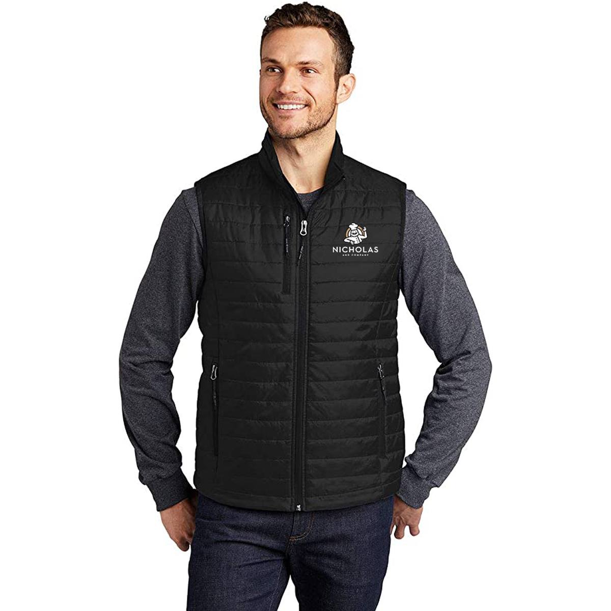 Port Authority Men's Packable Puffy Vest