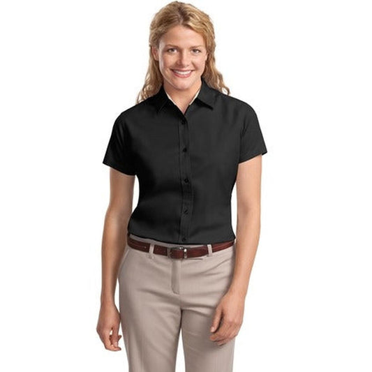 Port Authority Ladies S/S Easy Care Twill