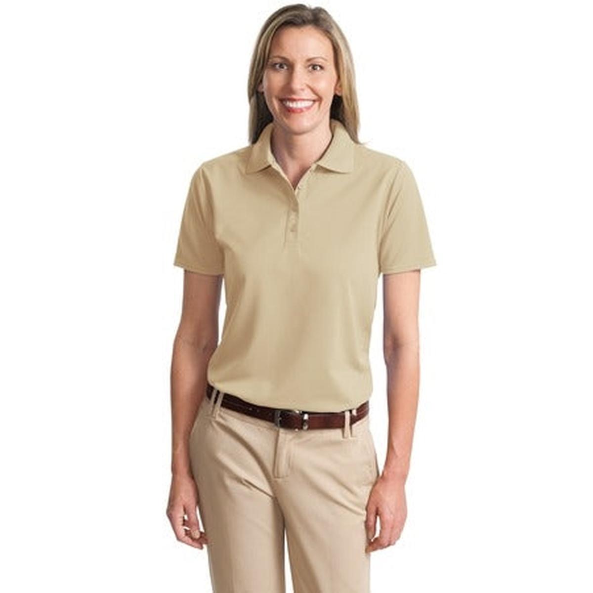 Port Authority Ladies Dry-Zone Ottoman Polo