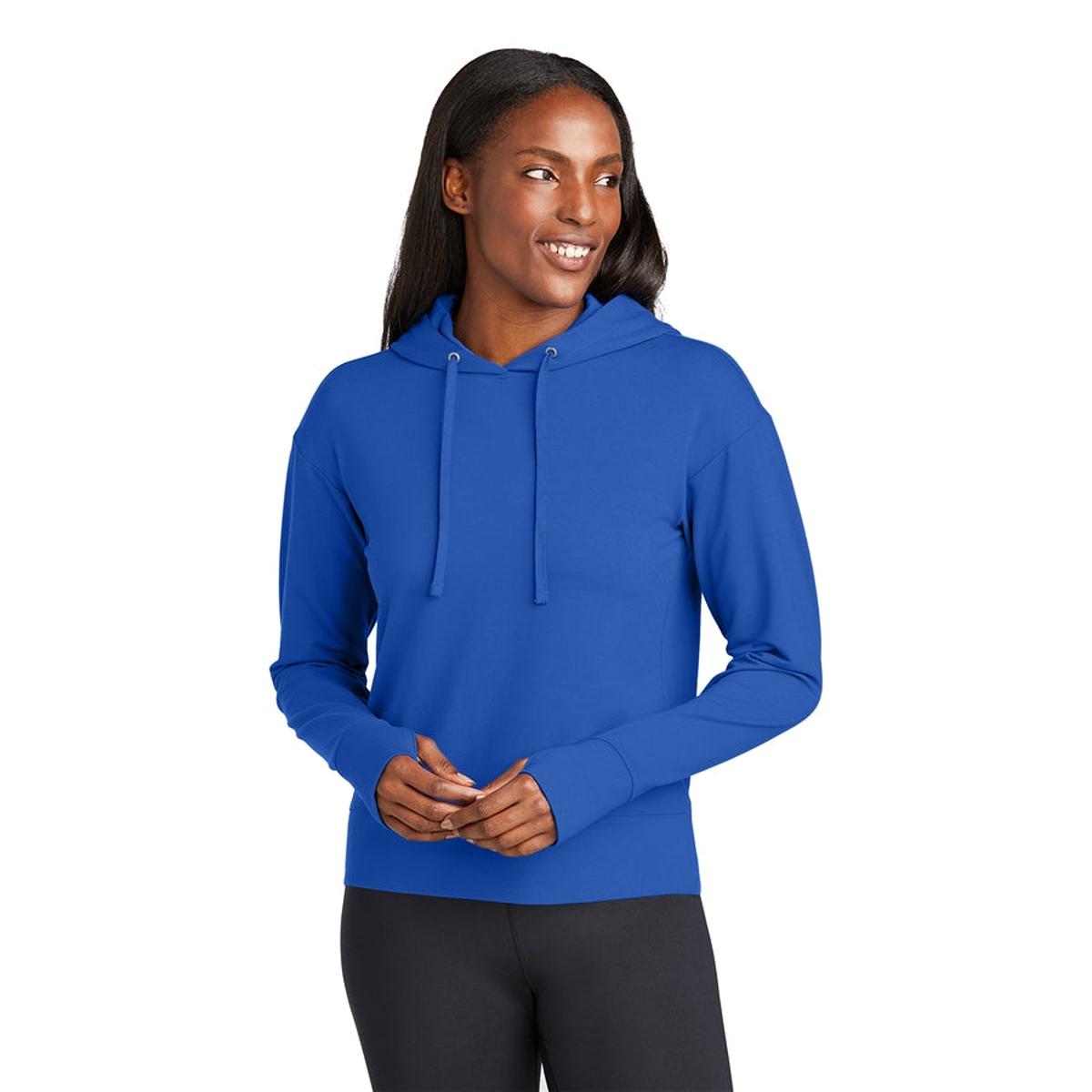 Sport-Tek Ladies Sport-Wick Flex Fleece Pullover Hoodie