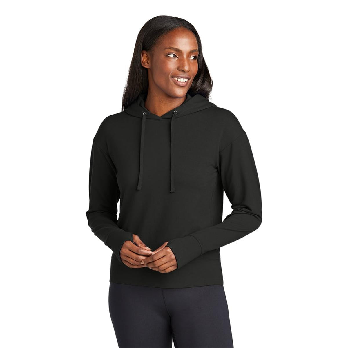 Sport-Tek Ladies Sport-Wick Flex Fleece Pullover Hoodie