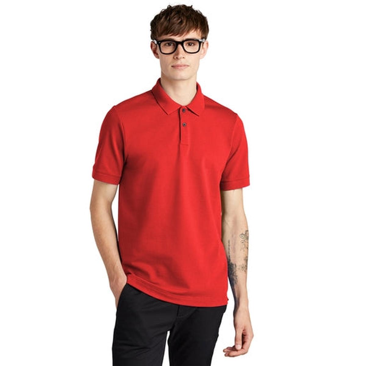 Mercer+Mettle Stretch Heavyweight Pique Polo