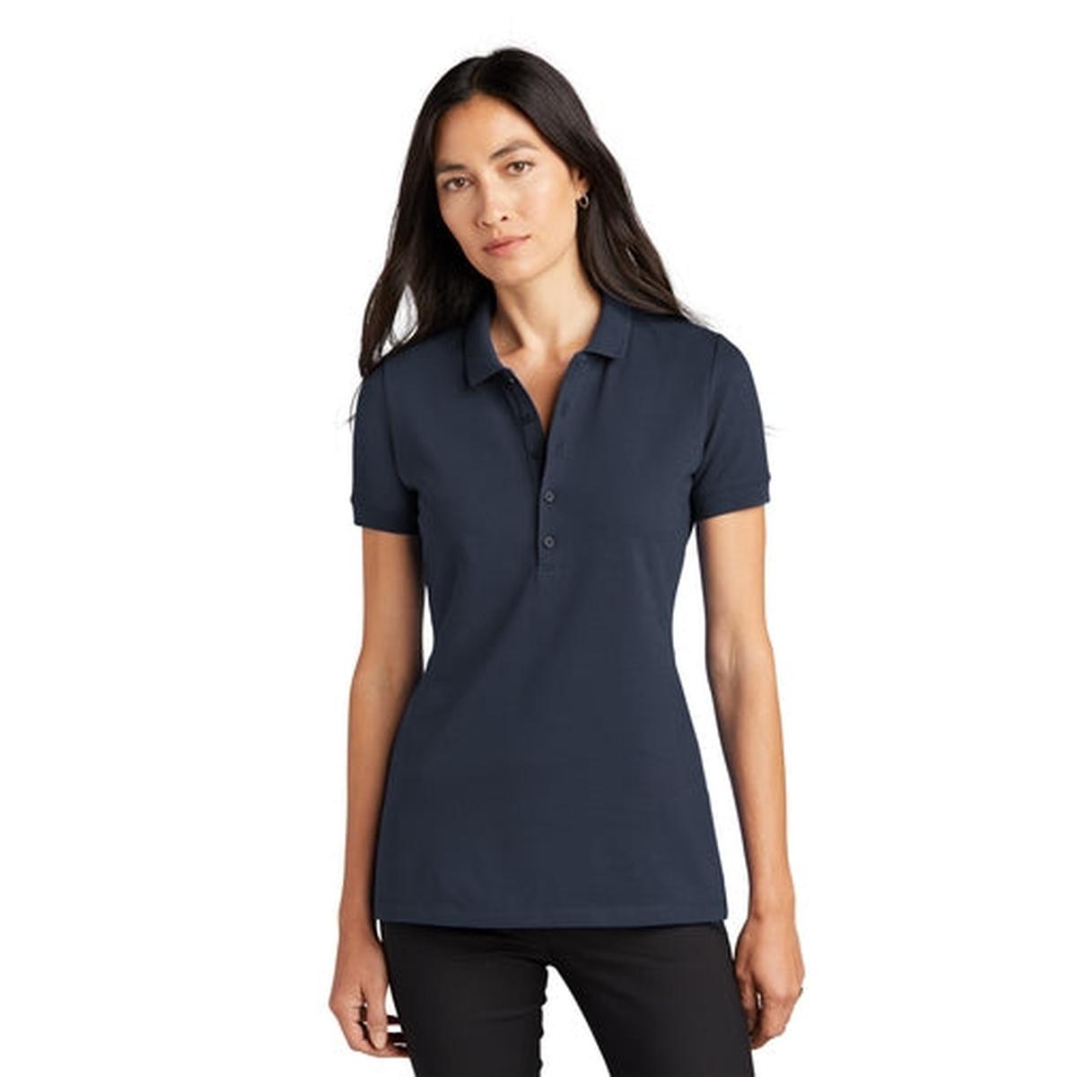 Mercer+Mettle Women's Stretch Heavyweight Pique Polo