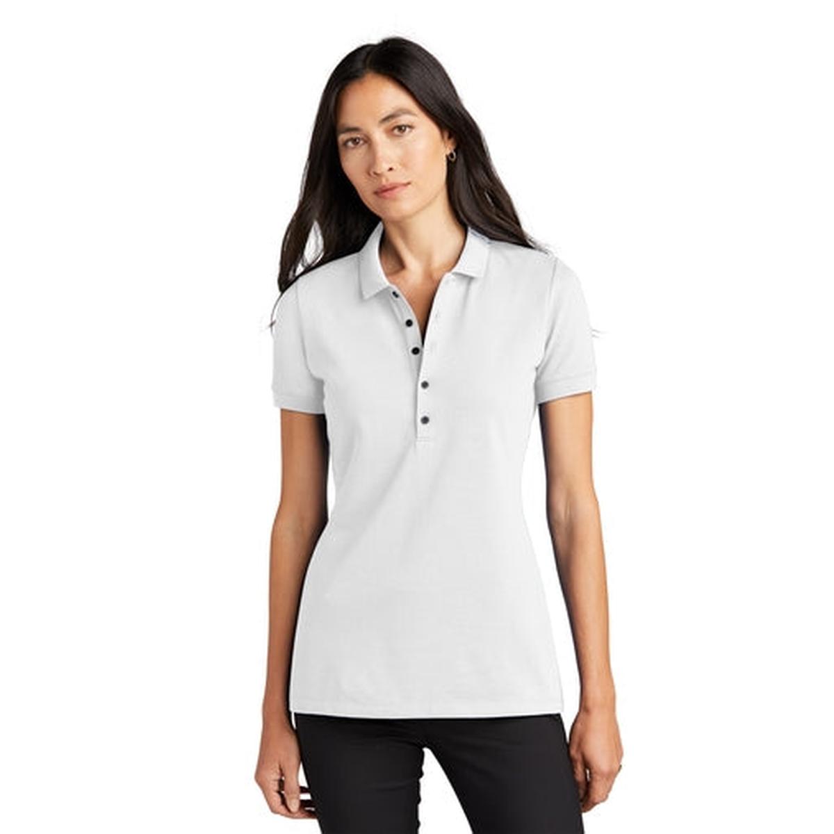 Mercer+Mettle Women's Stretch Heavyweight Pique Polo