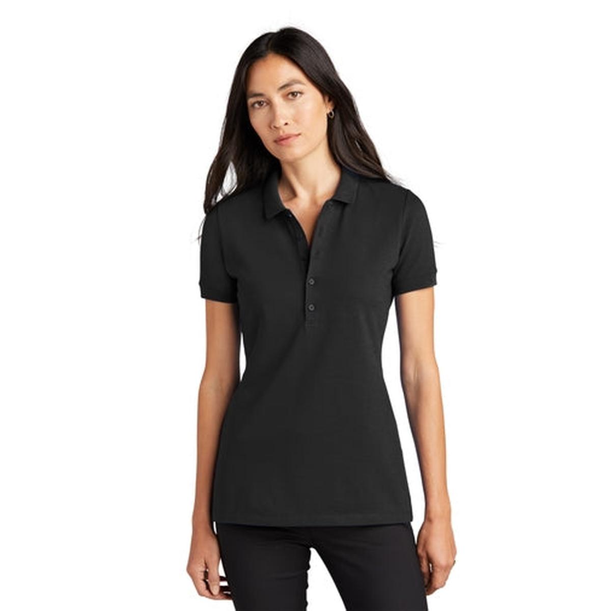 Mercer+Mettle Women's Stretch Heavyweight Pique Polo