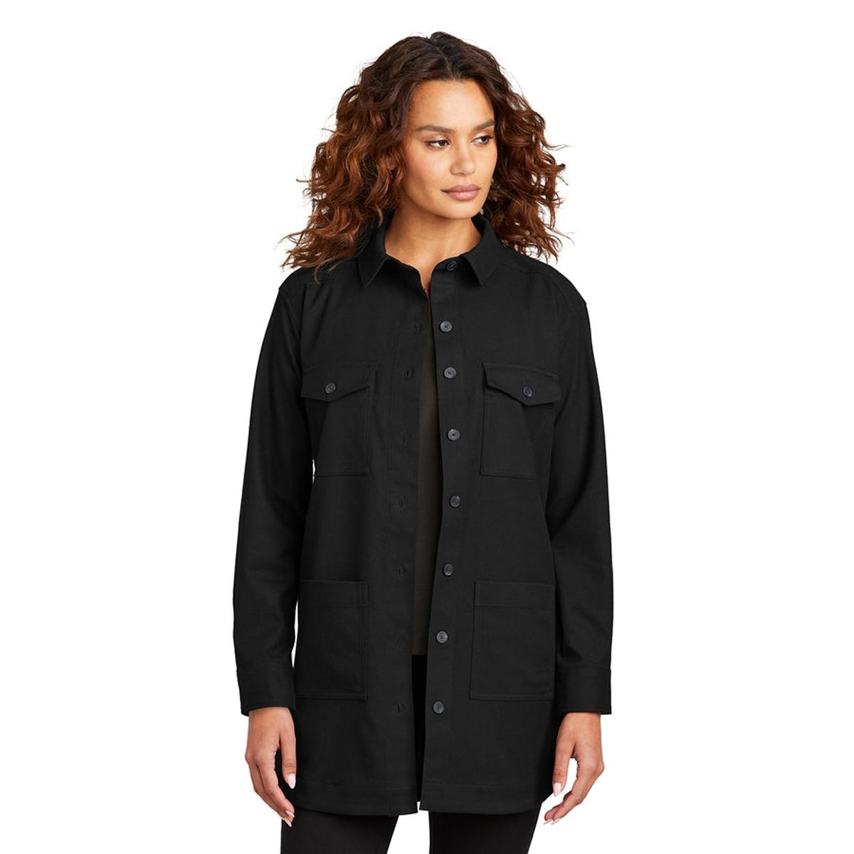Mercer+Mettle Women's Long Sleeve Twill Overshirt