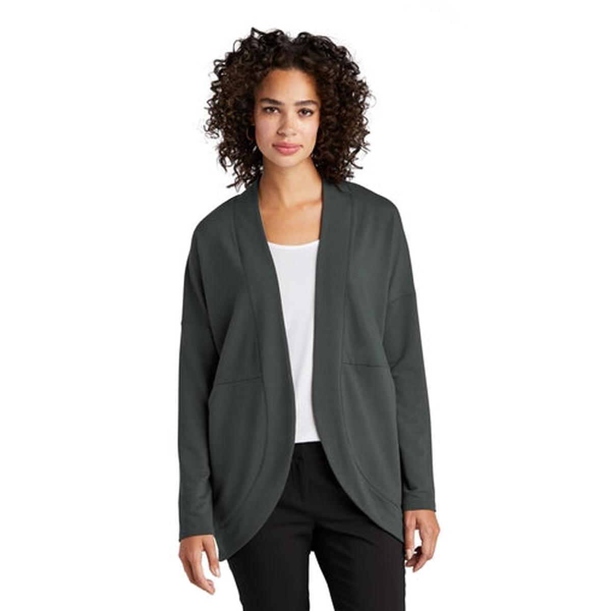 Mercer+Mettle Womens Stretch Open-Front Cardigan