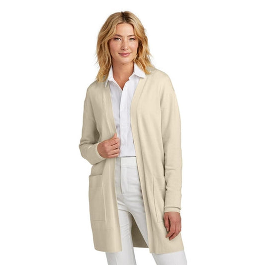 Mercer+Mettle Womens Open-Front Cardigan Sweater