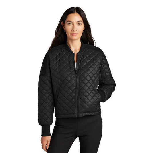 Mercer+Mettle Womens Boxy Quilted Jacket