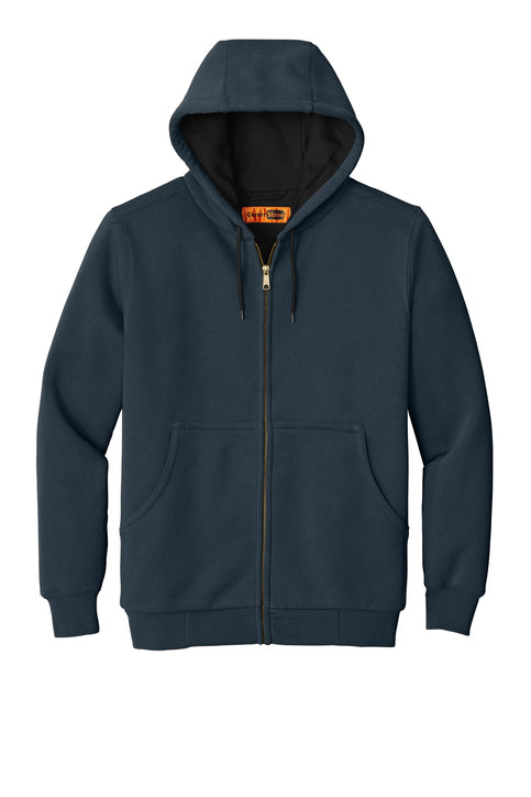 CornerStone - Heavyweight Full-Zip Hooded Sweatshirt with Thermal Lining