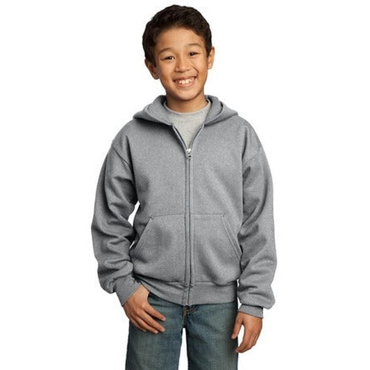 Port & Company Youth Full-Zip Sweatshirt