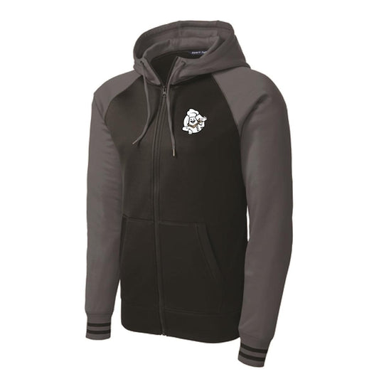 Sport-Tek Men's Varsity Fleece Full-Zip Hooded Jacket