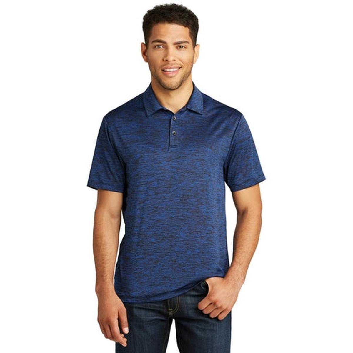 Sport-Tek Men's Electric Heather Polo
