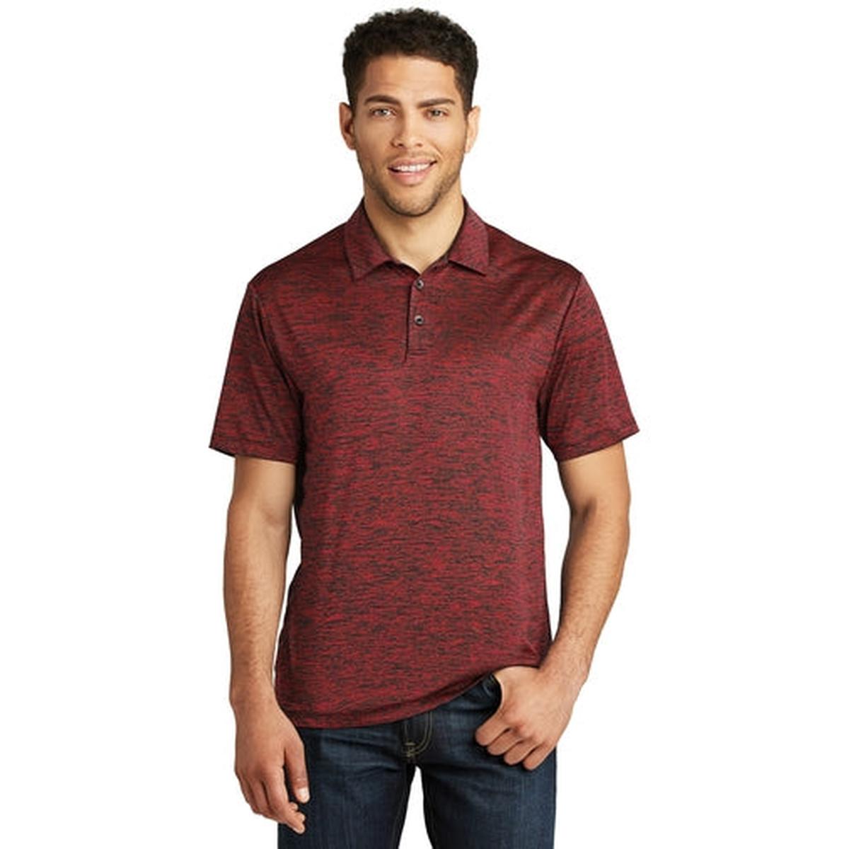 Sport-Tek Men's Electric Heather Polo