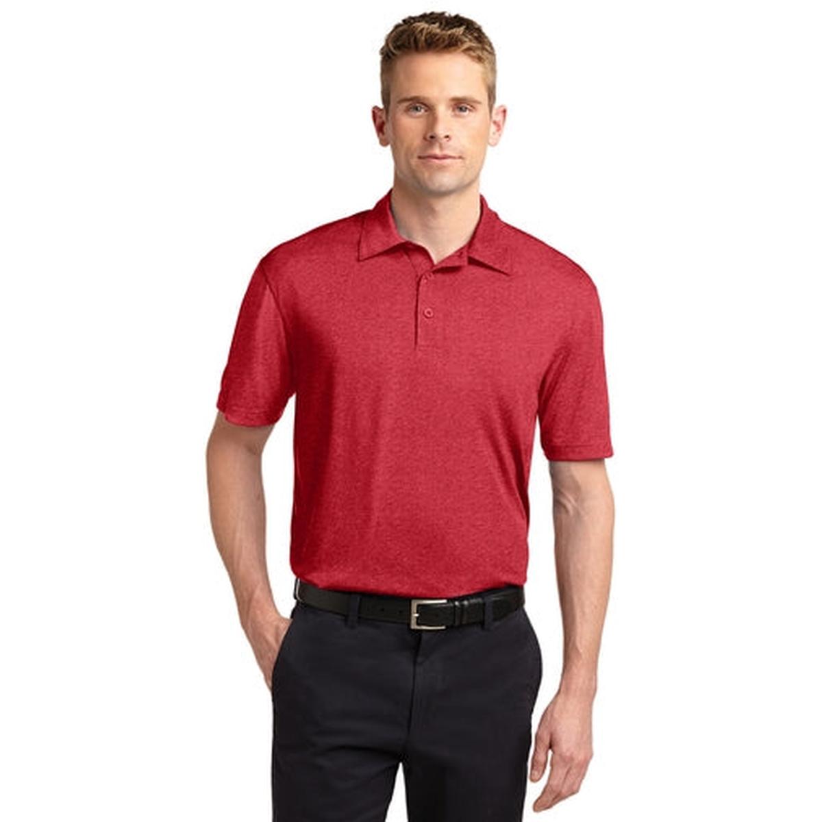 Sport-Tek Men's Heather Contender Polo
