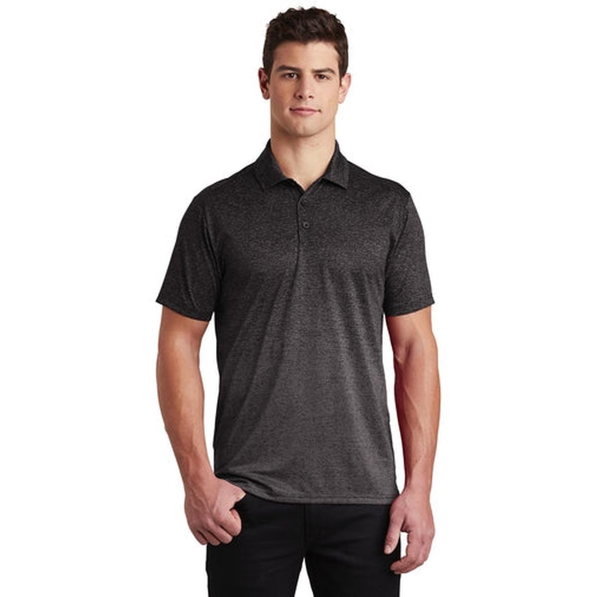 Sport-Tek Men's Ombre Heather Polo