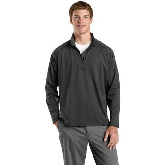 Sport-Tek Men's Sport-Wick Stretch 1/2-Zip Pullover