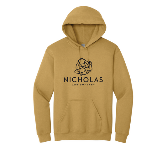 Nicholas 1 Color Logo Hooded Sweatshirt