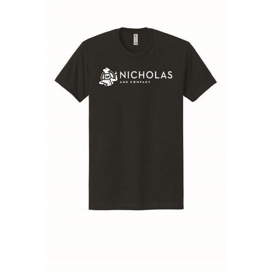 Unisex CVC Tee White Horizontal Logo