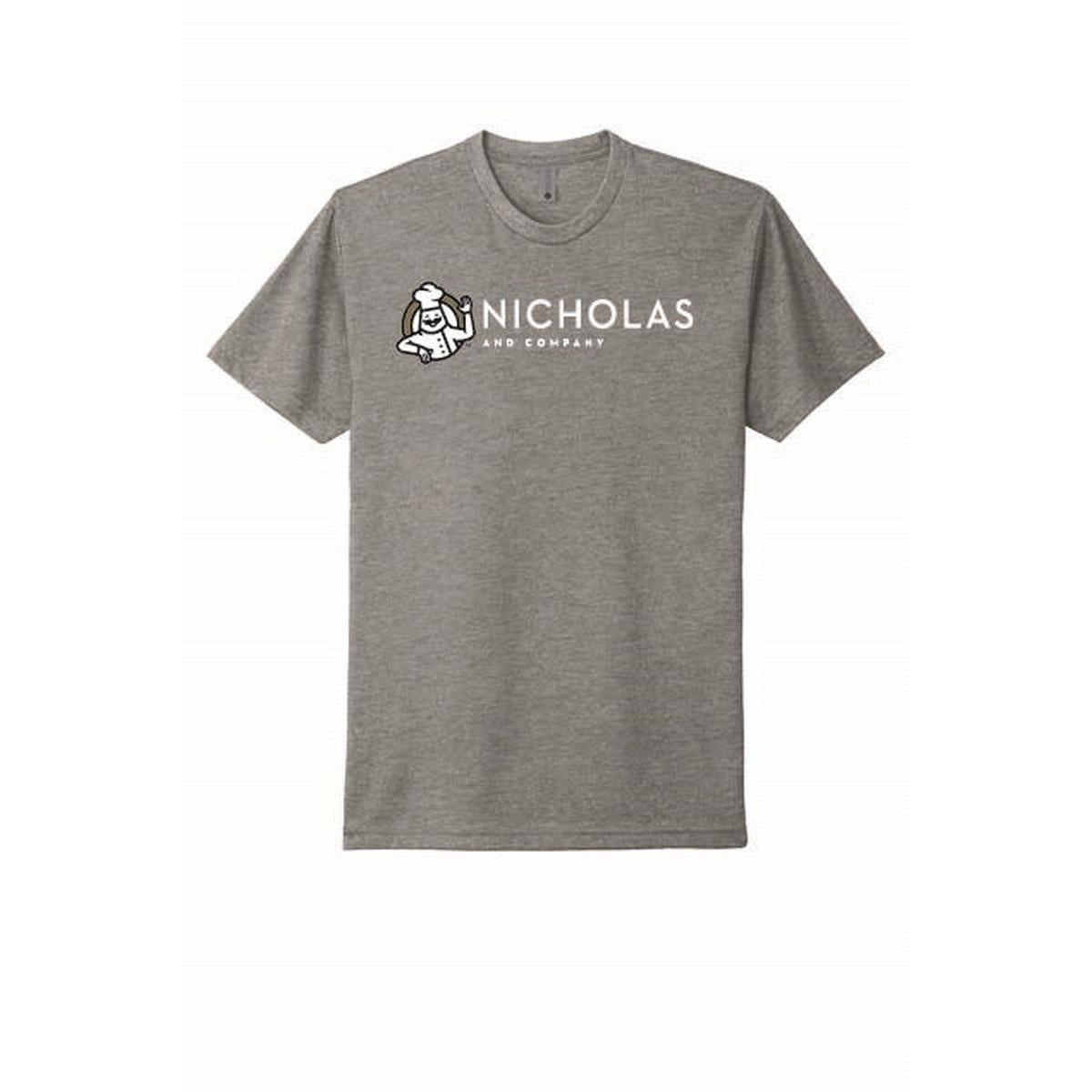 Unisex CVC Tee White Horizontal Logo