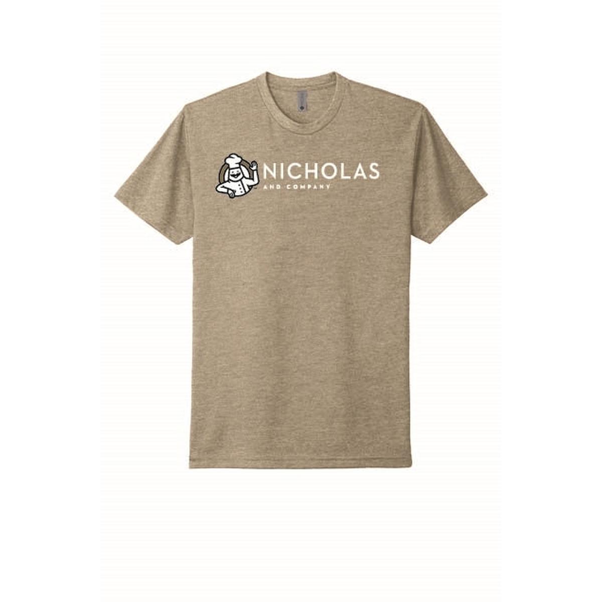 Unisex CVC Tee White Horizontal Logo