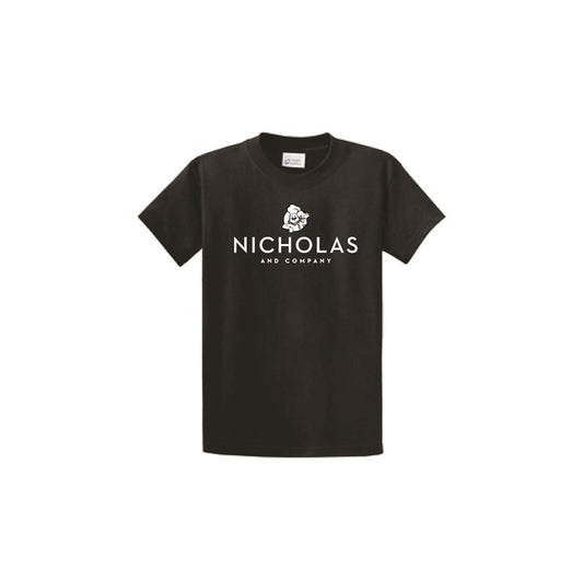 Unisex Nicholas Logo S/S 50/50 Tee