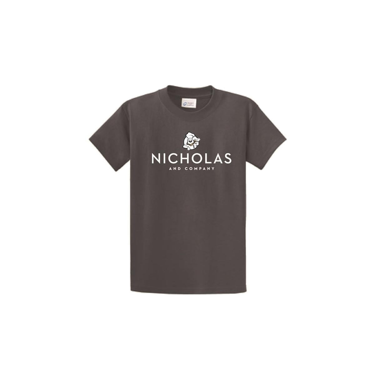Unisex Nicholas Logo S/S 50/50 Tee