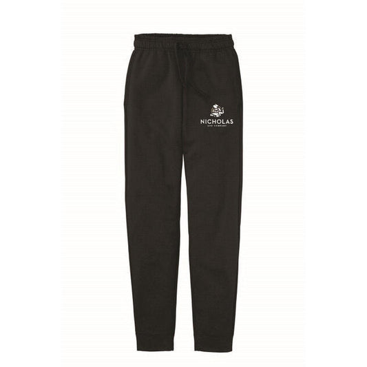 Fleece Jogger w/Nicholas Logo