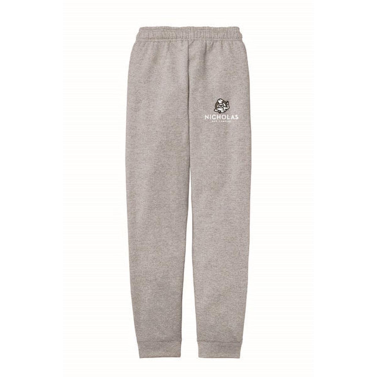 Fleece Jogger w/Nicholas Logo