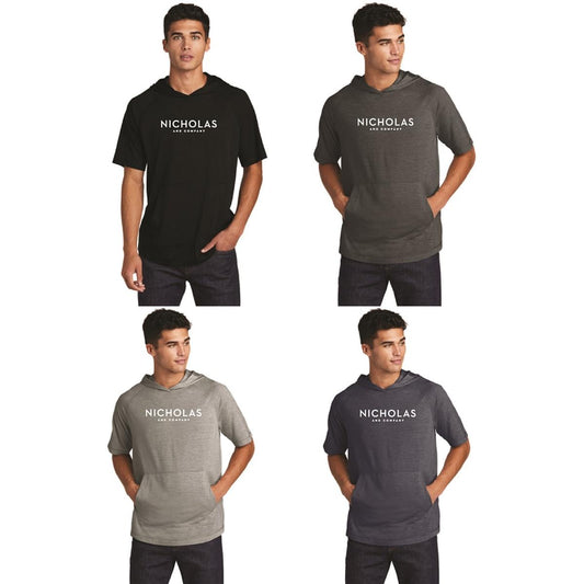 Sport-Tek Tri-Blend Short Sleeve Hoodie