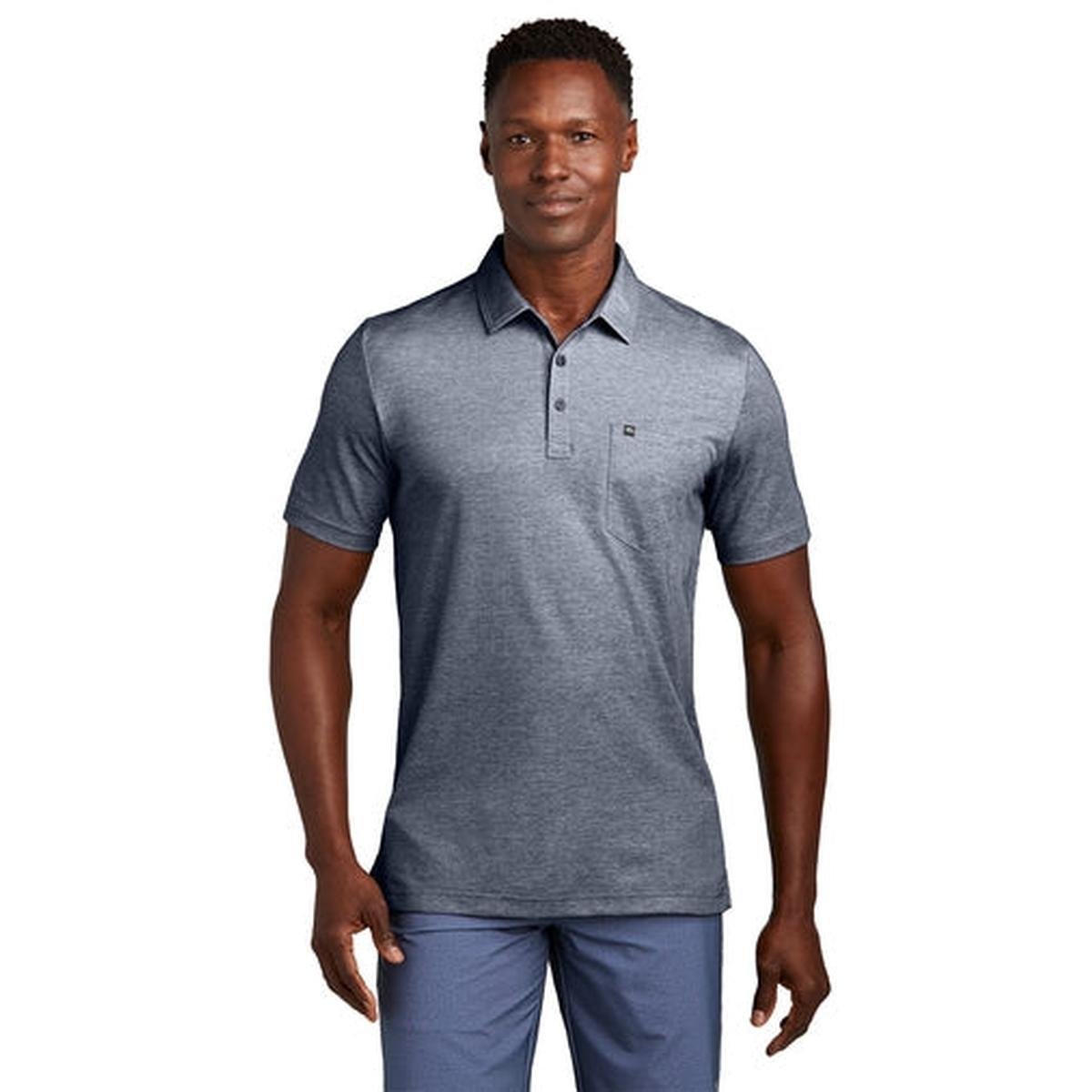 TravisMathew Oceanside Heather Pocket Polo