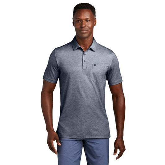TravisMathew Oceanside Heather Pocket Polo