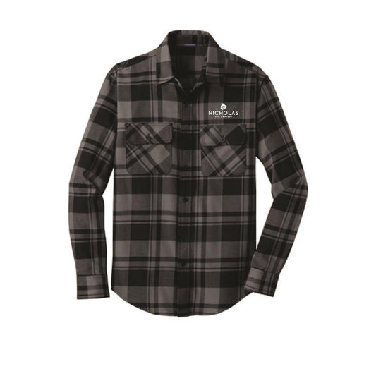 Port Authority Men's Plaid Flannel Tunic