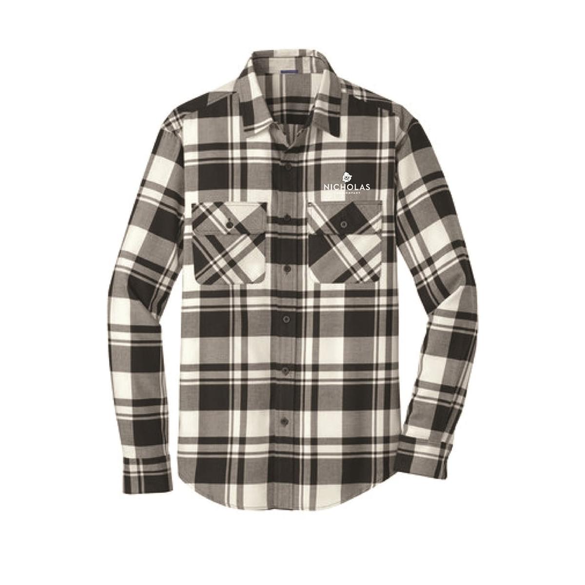 Port Authority Men's Plaid Flannel Tunic