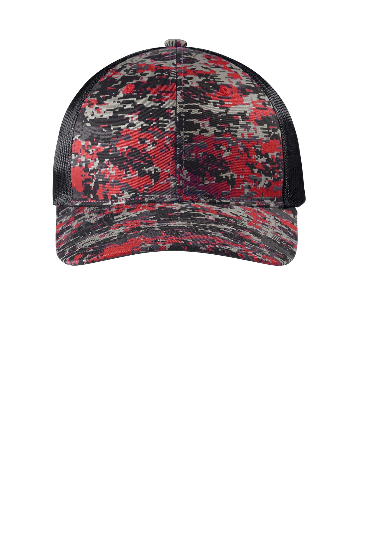 Flame Red Digi/ Grey Steel - 