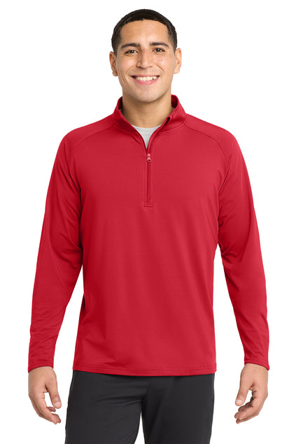 Sport-Tek Men's Sport-Wick Stretch 1/2-Zip Pullover
