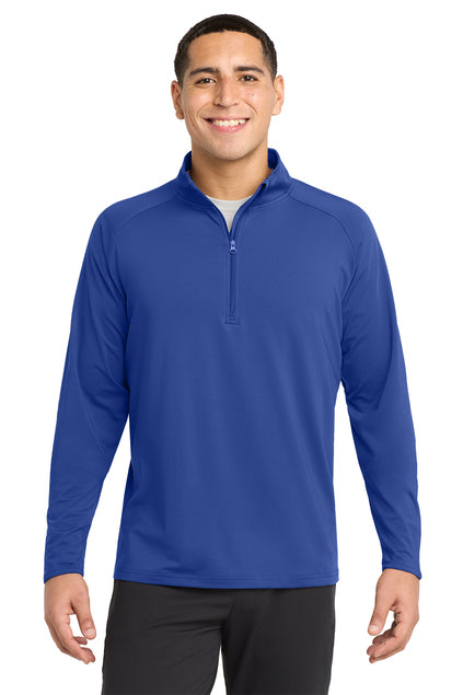 Sport-Tek Men's Sport-Wick Stretch 1/2-Zip Pullover