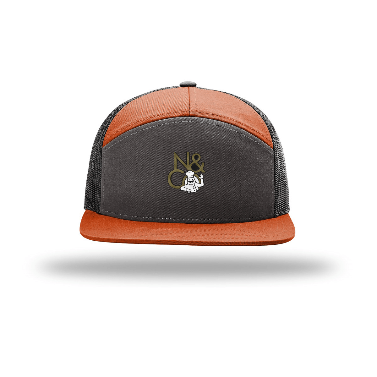 Charcoal/ Burnt Orange/ Black - N&CO