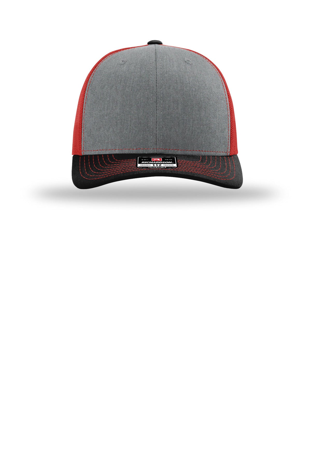 Heather Grey/ Red/ Black - 