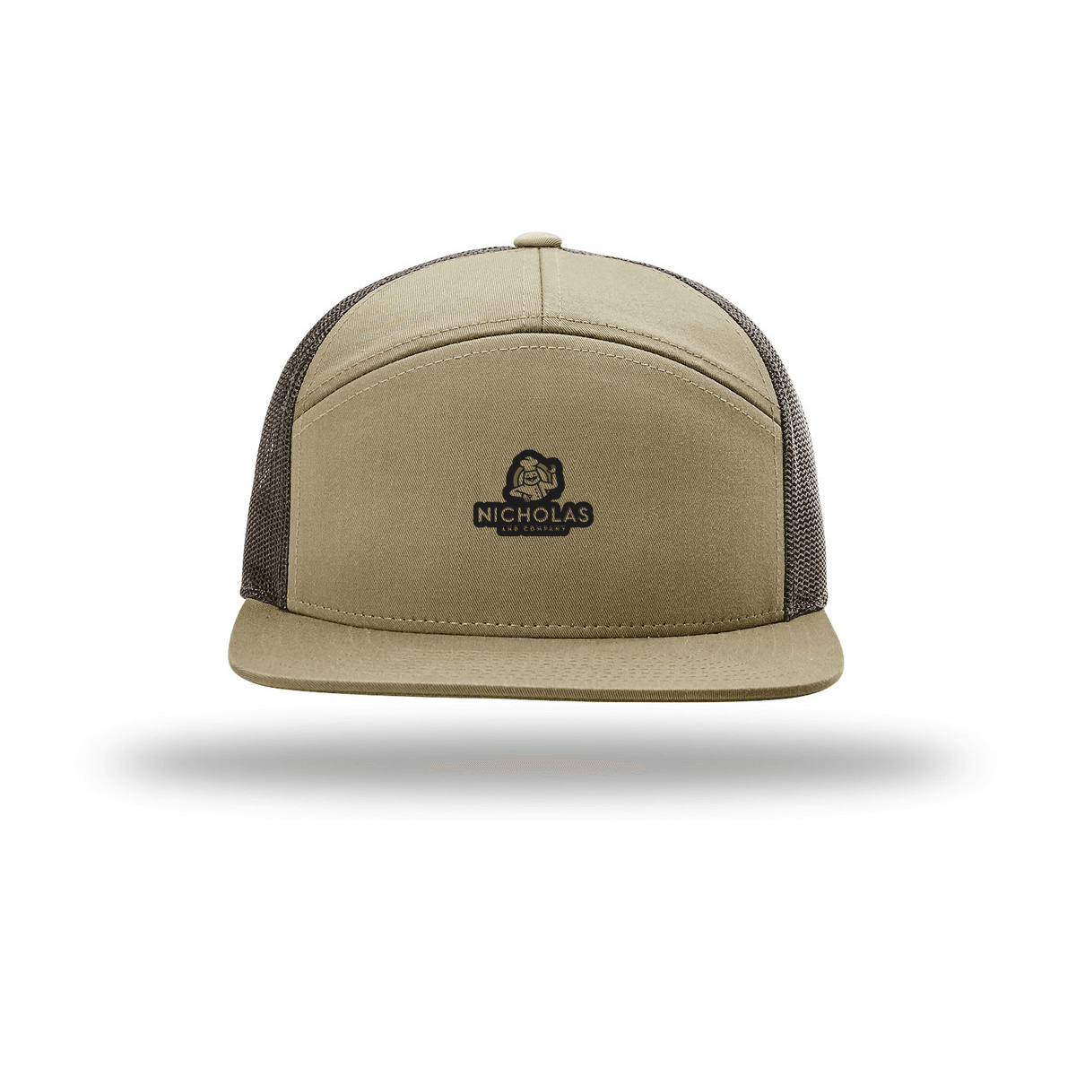 Pale Khaki/ Brown - Nicholas Full Logo