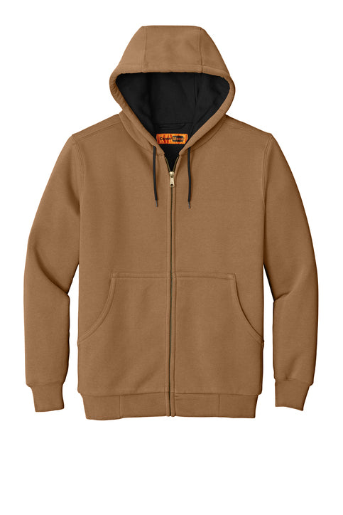 CornerStone - Heavyweight Full-Zip Hooded Sweatshirt with Thermal Lining