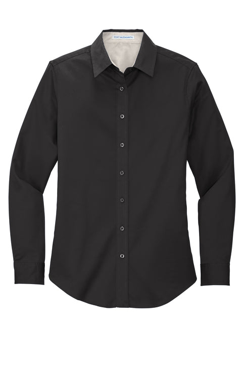 Port Authority Women's L/S Easy Care Twill