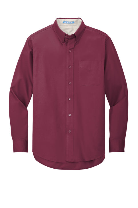 Port Authority Men's L/S Easy Care Twill