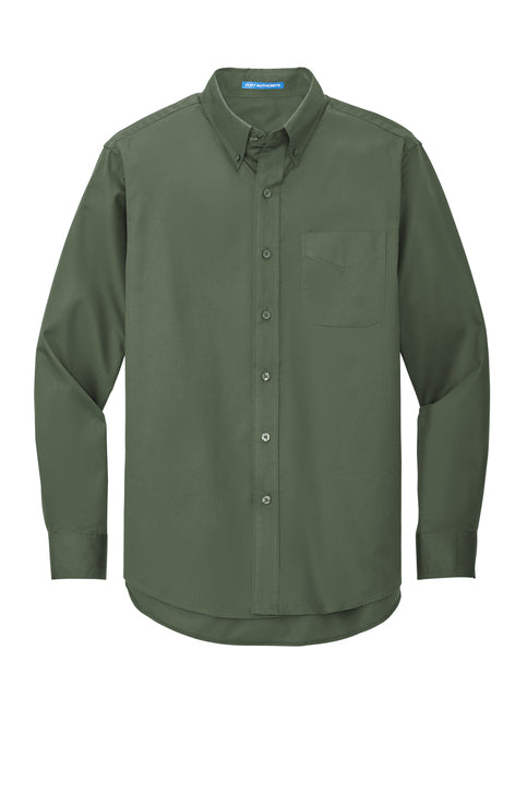 Port Authority Men's L/S Easy Care Twill
