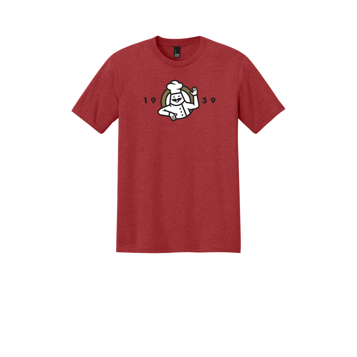 The 1939 Tri-Blend Tee - Red/ Frost