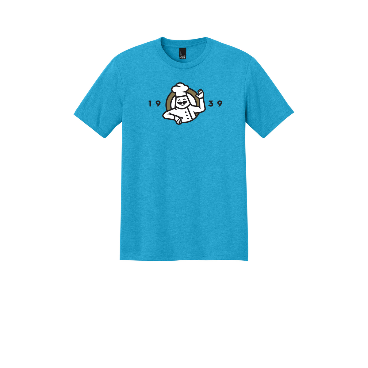 The 1939 Tri-Blend Tee - Turquoise/ Frst