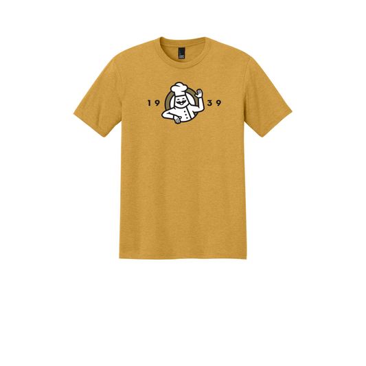 The 1939 Tri-Blend Tee - Ochre/ Yellow/ Hr