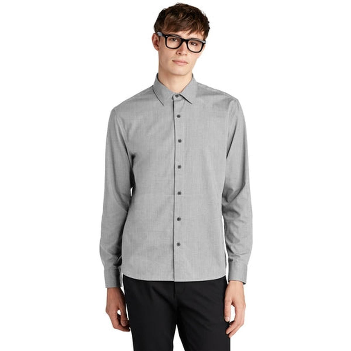 Mercer+Mettle Long Sleeve Stretch Woven Shirt